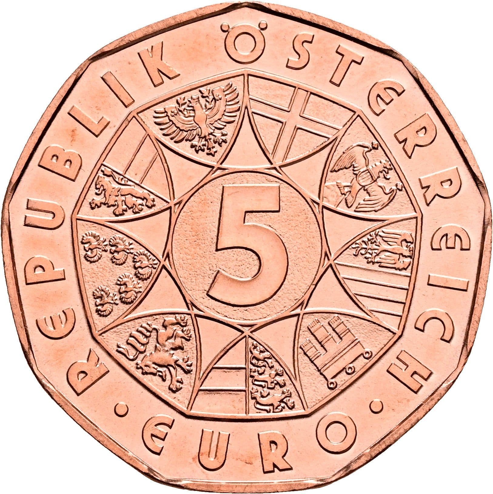 5 Euro 2023 – Vorderseite