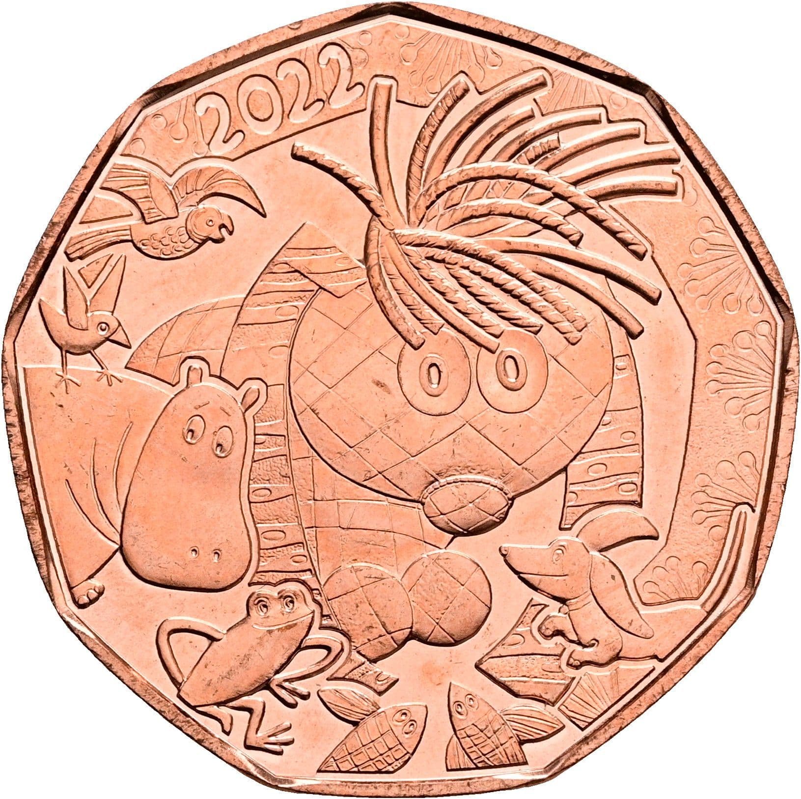 5 Euro 2022 – Rückseite