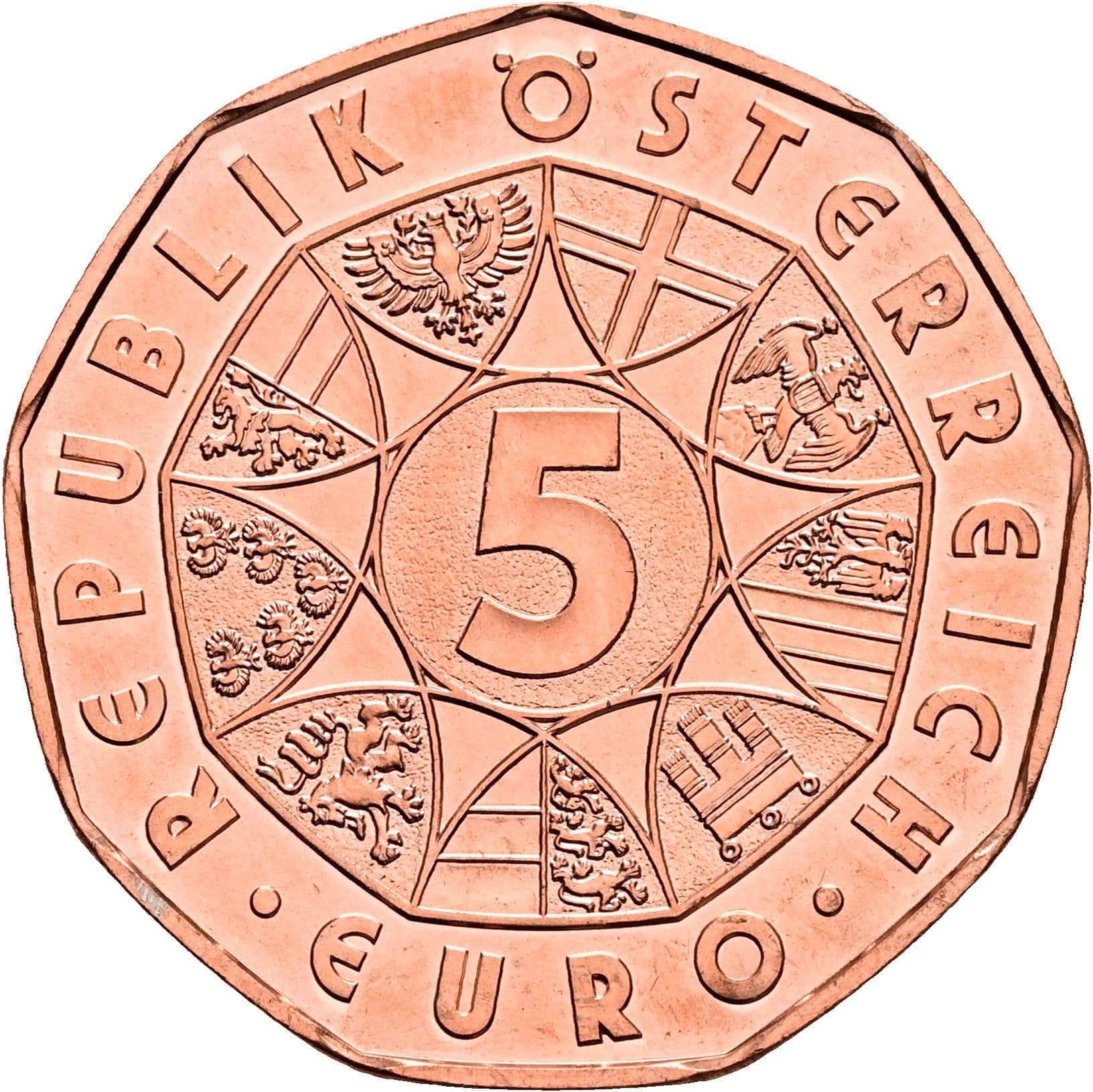 5 Euro 2023 – Vorderseite