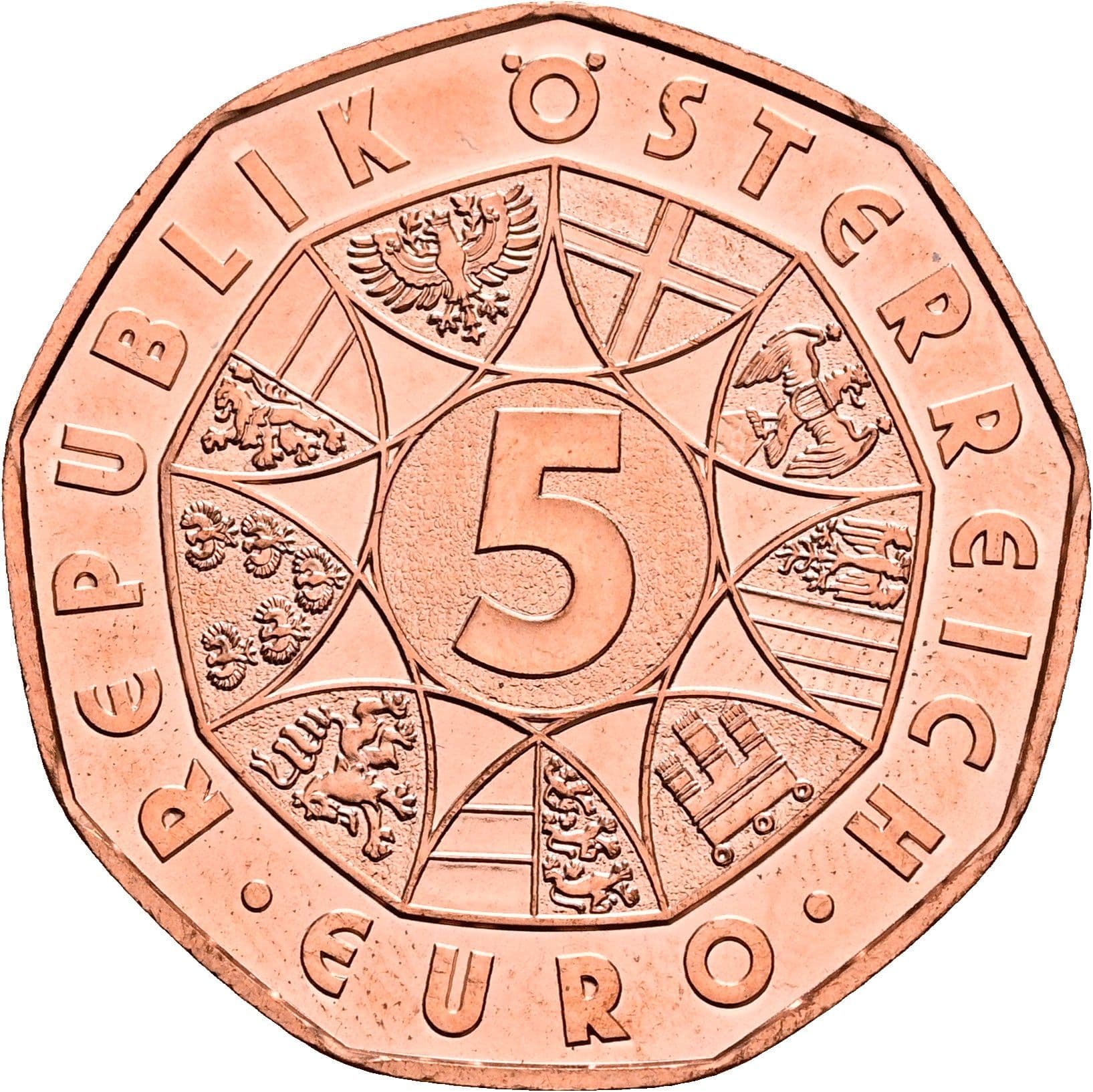 5 Euro 2024 – Vorderseite