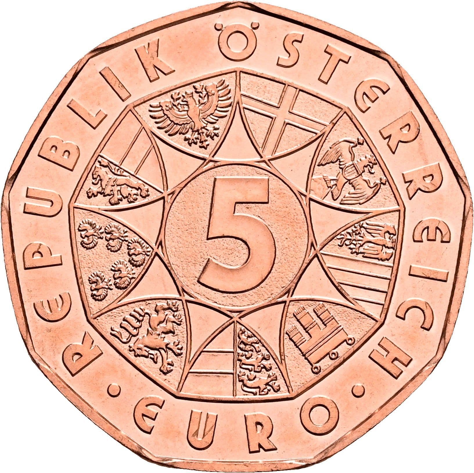 5 Euro 2022 – Vorderseite