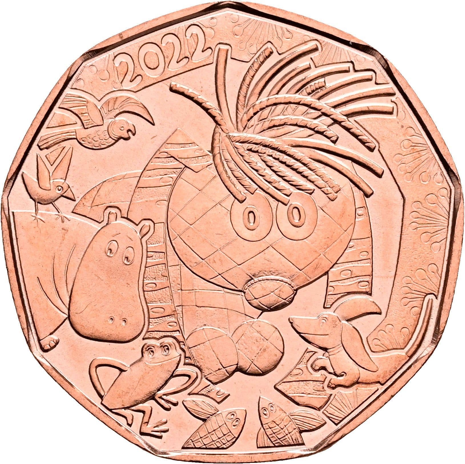 5 Euro 2022 – Rückseite