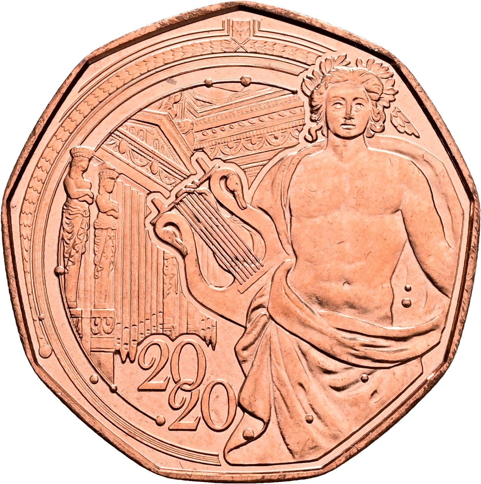 5 Euro 2019 – Rückseite