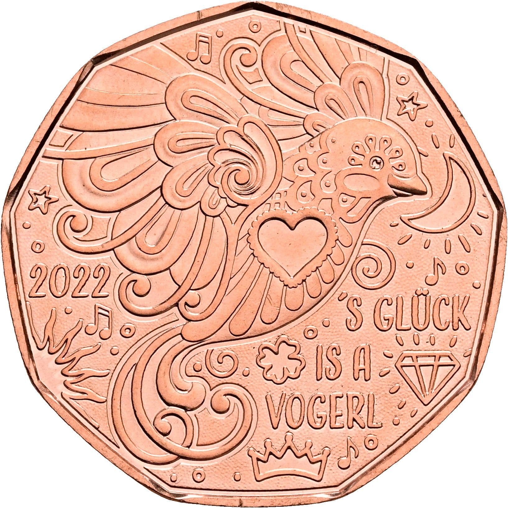5 Euro 2021 – Rückseite