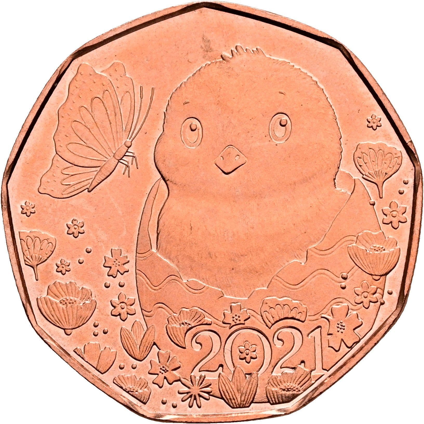 5 Euro 2021 – Rückseite