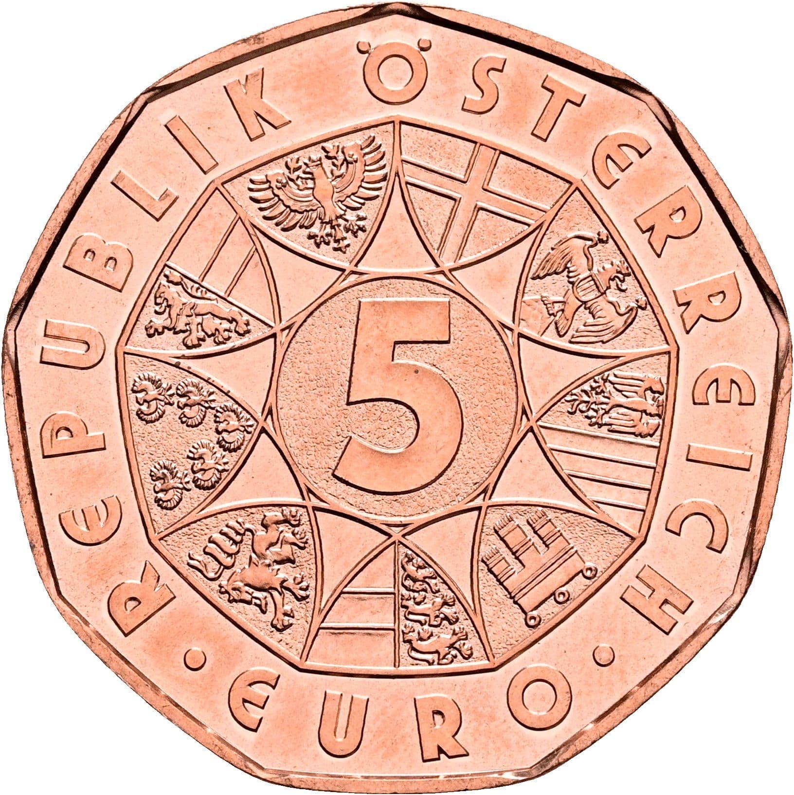 5 Euro 2020 – Vorderseite