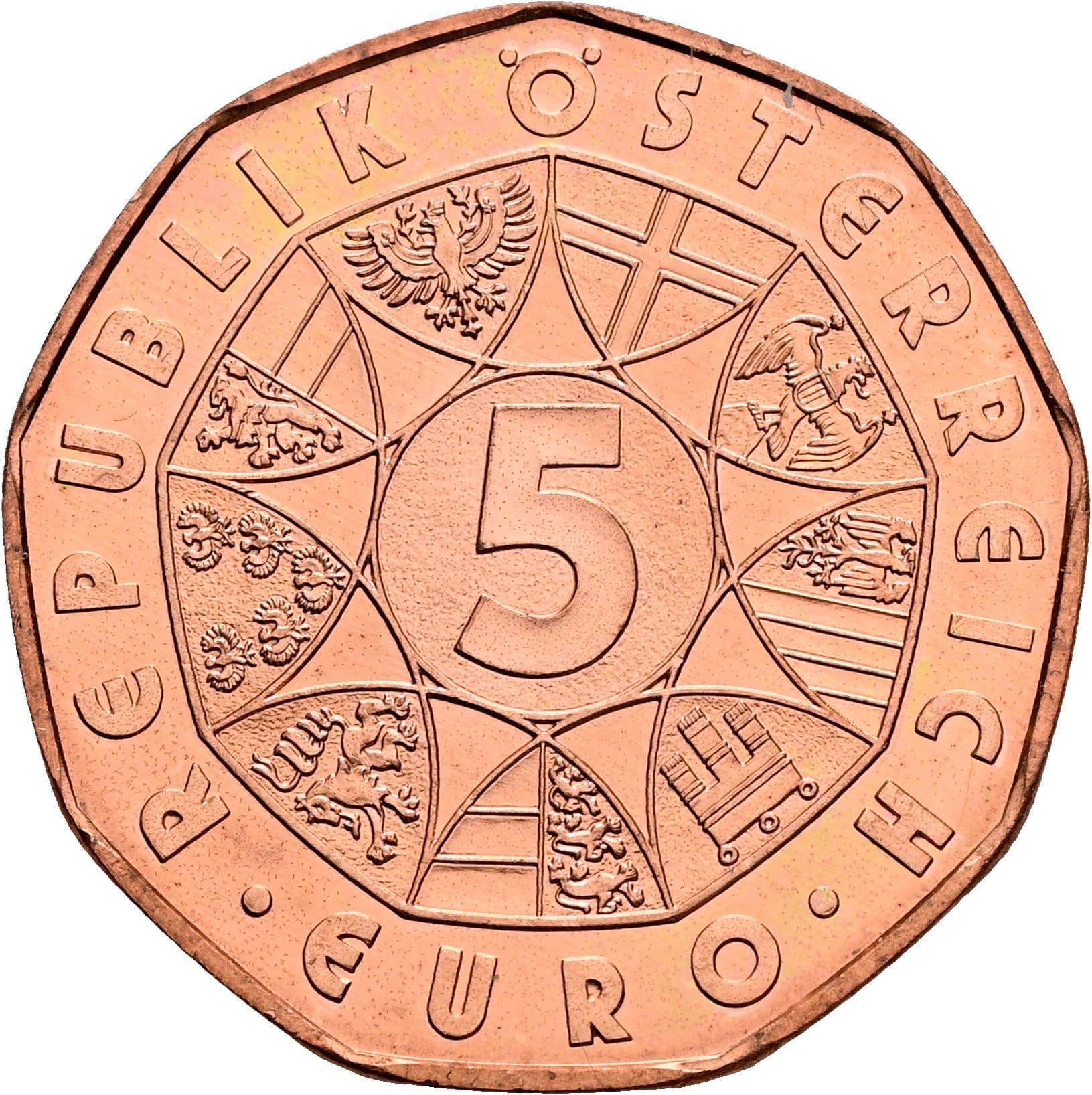 5 Euro 2014 – Vorderseite
