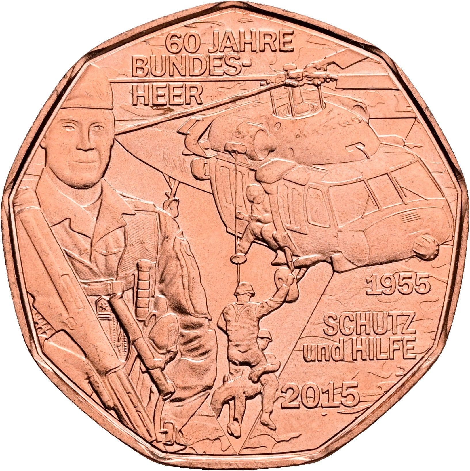 5 Euro 2015 – Rückseite