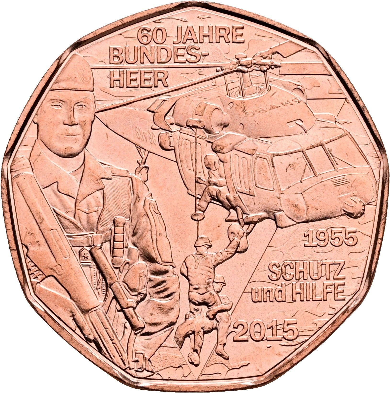 5 Euro 2015 – Rückseite