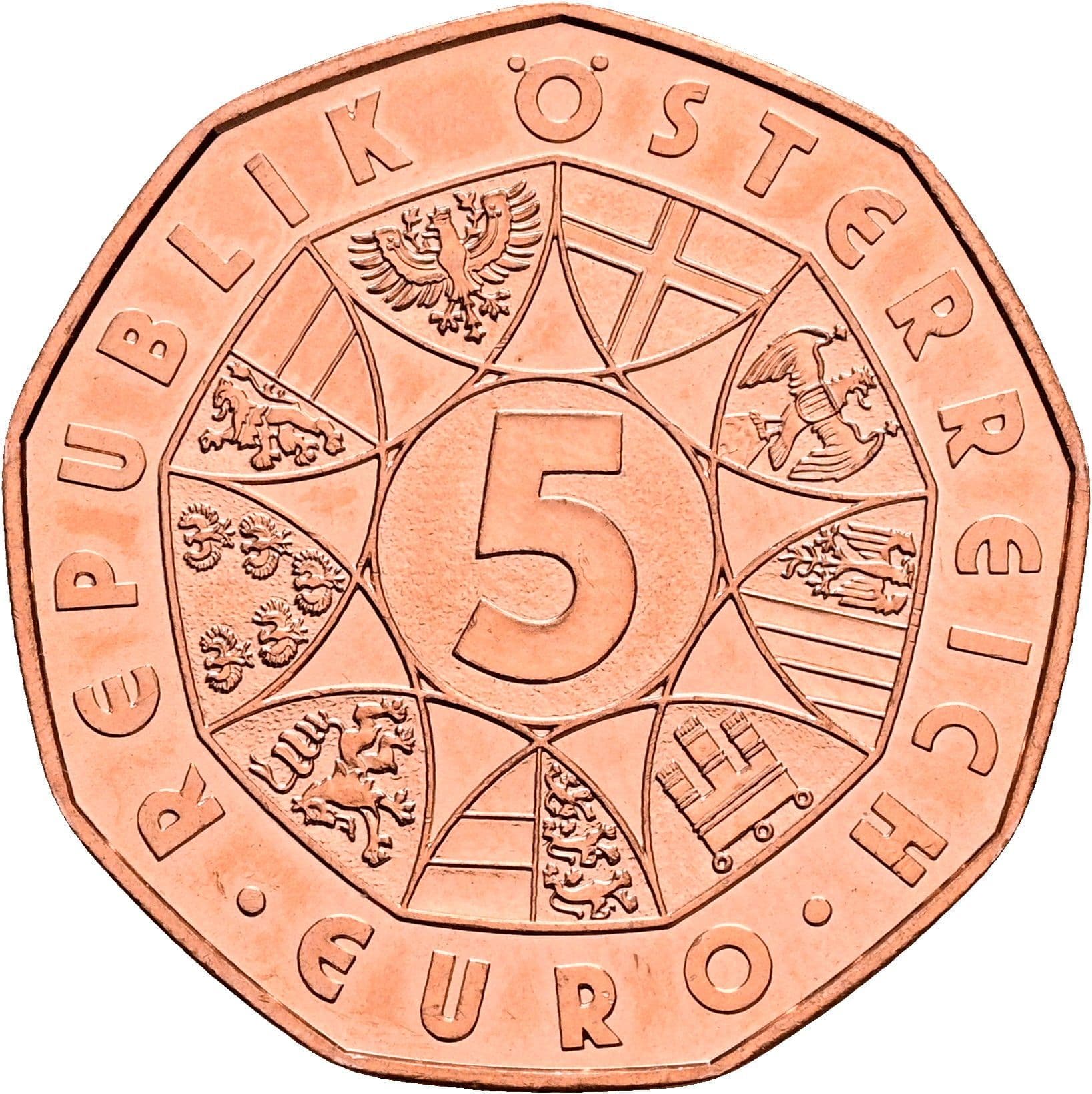 5 Euro 2015 – Vorderseite