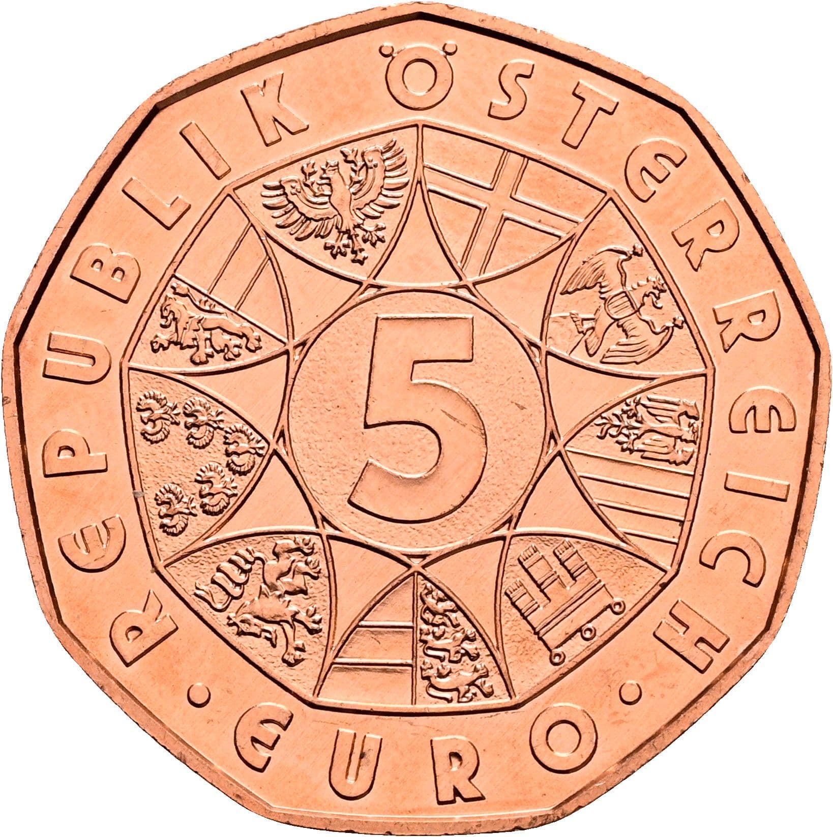 5 Euro 2018 – Vorderseite