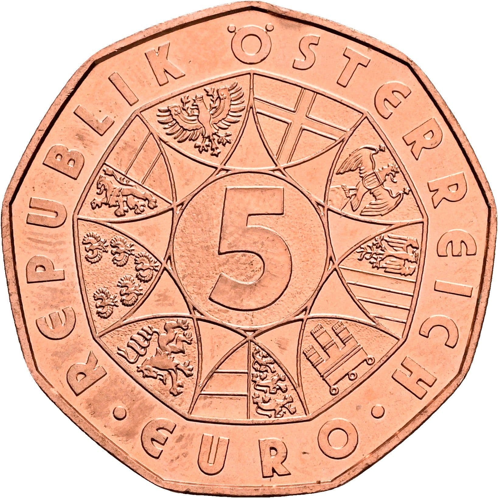 5 Euro 2016 – Vorderseite