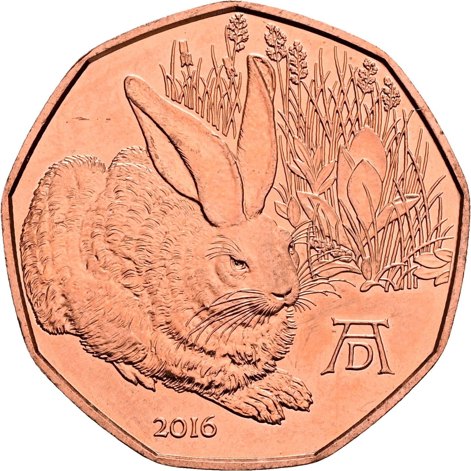 5 Euro 2016 – Rückseite