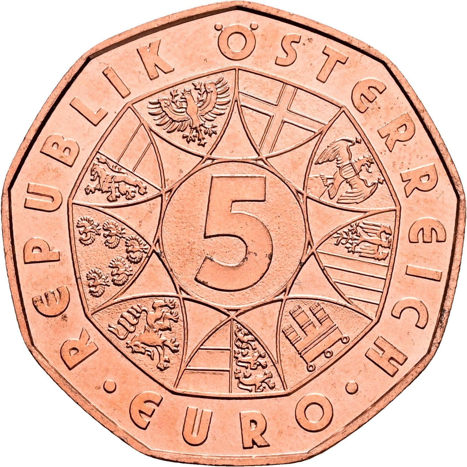5 Euro 2018 – Vorderseite