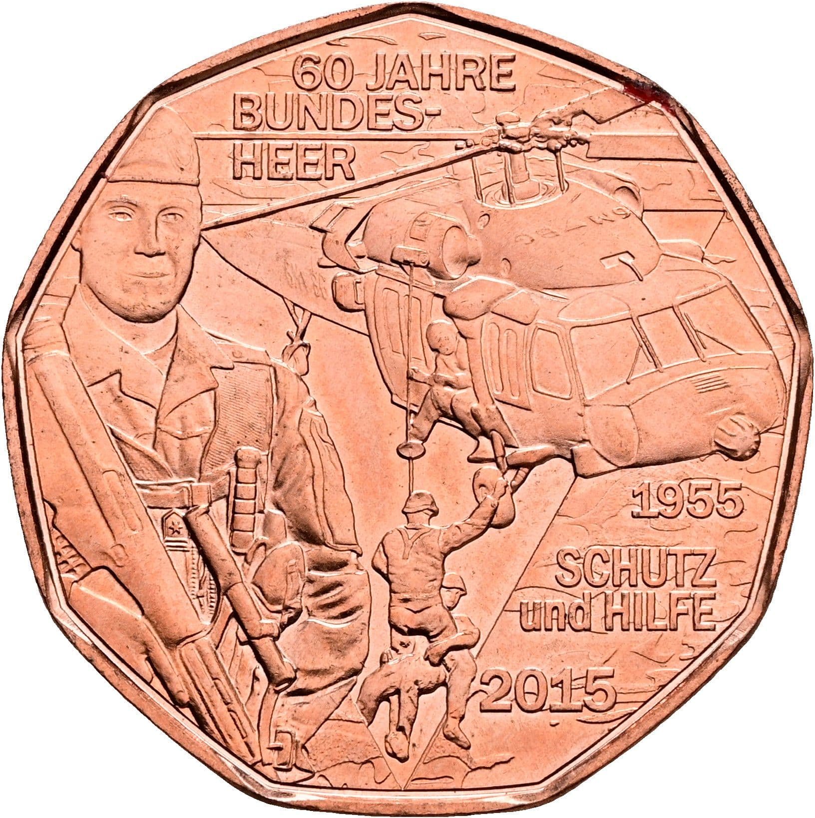 5 Euro 2015 – Rückseite
