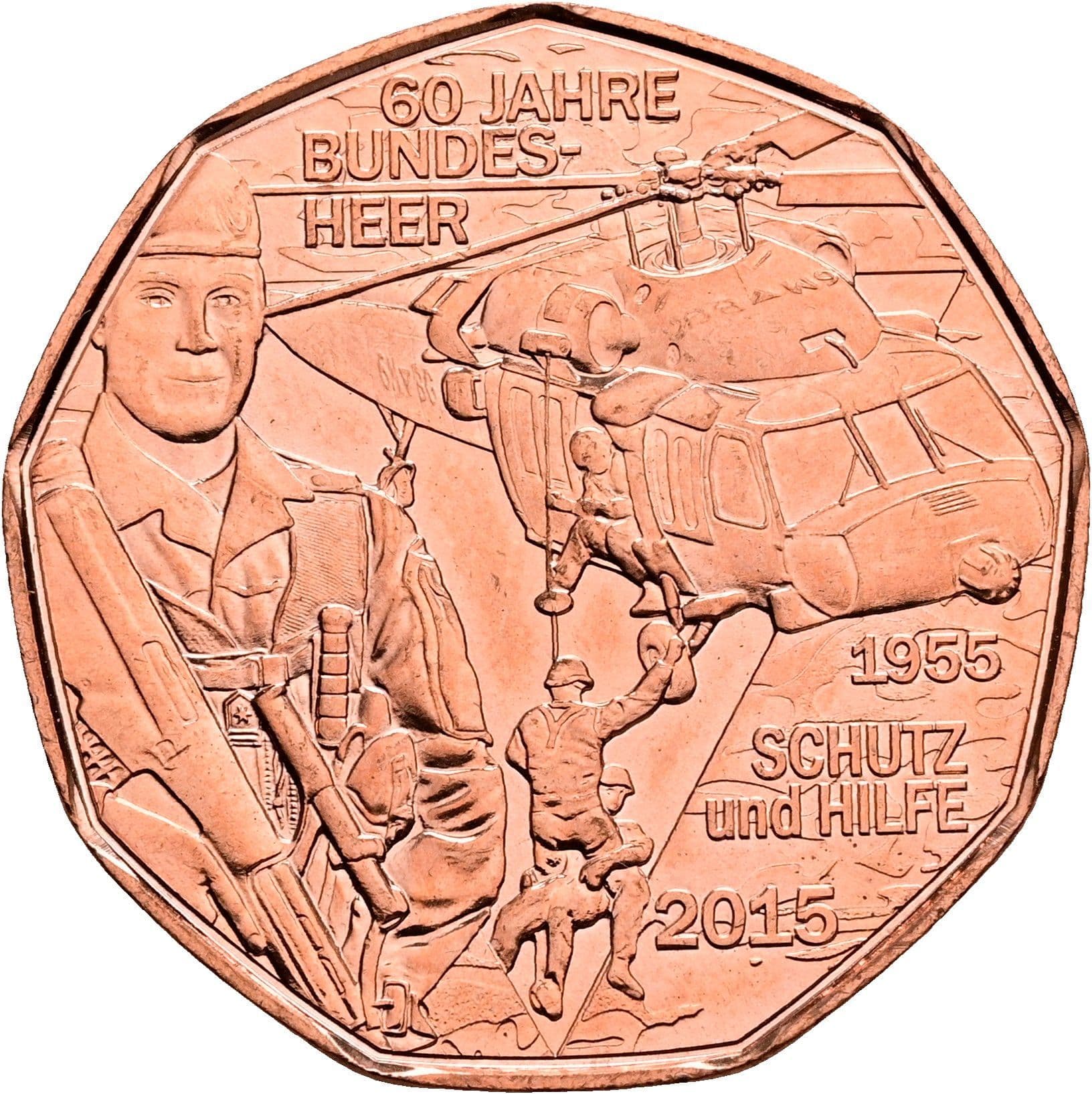 5 Euro 2015 – Rückseite