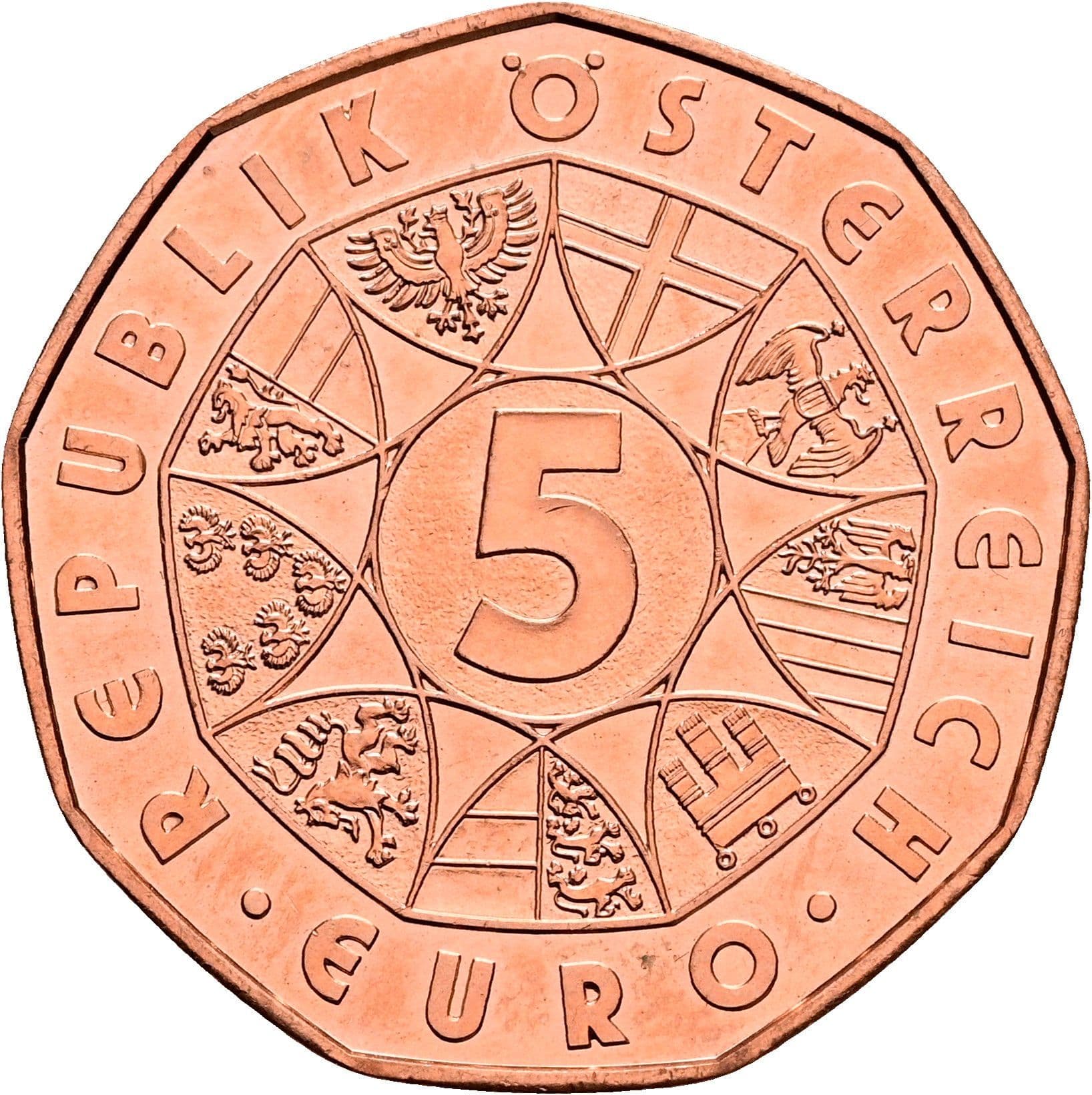 5 Euro 2016 – Vorderseite