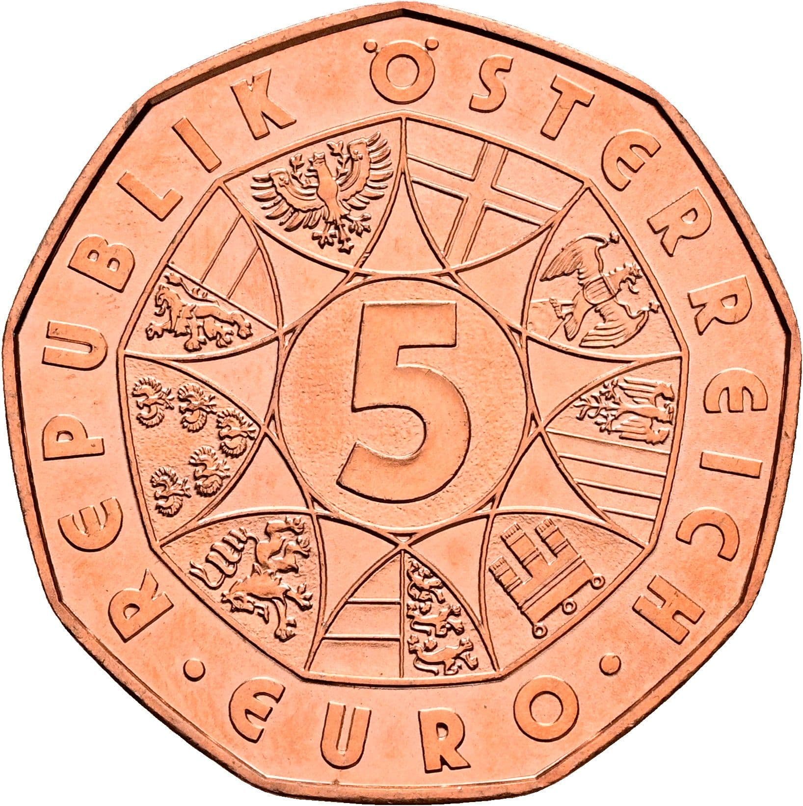 5 Euro 2016 – Vorderseite