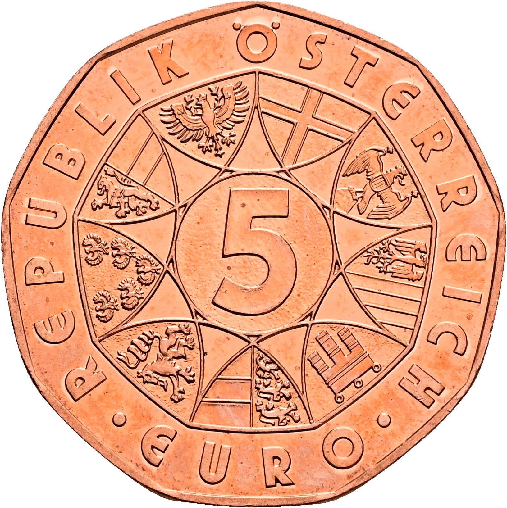 5 Euro 2014 – Vorderseite