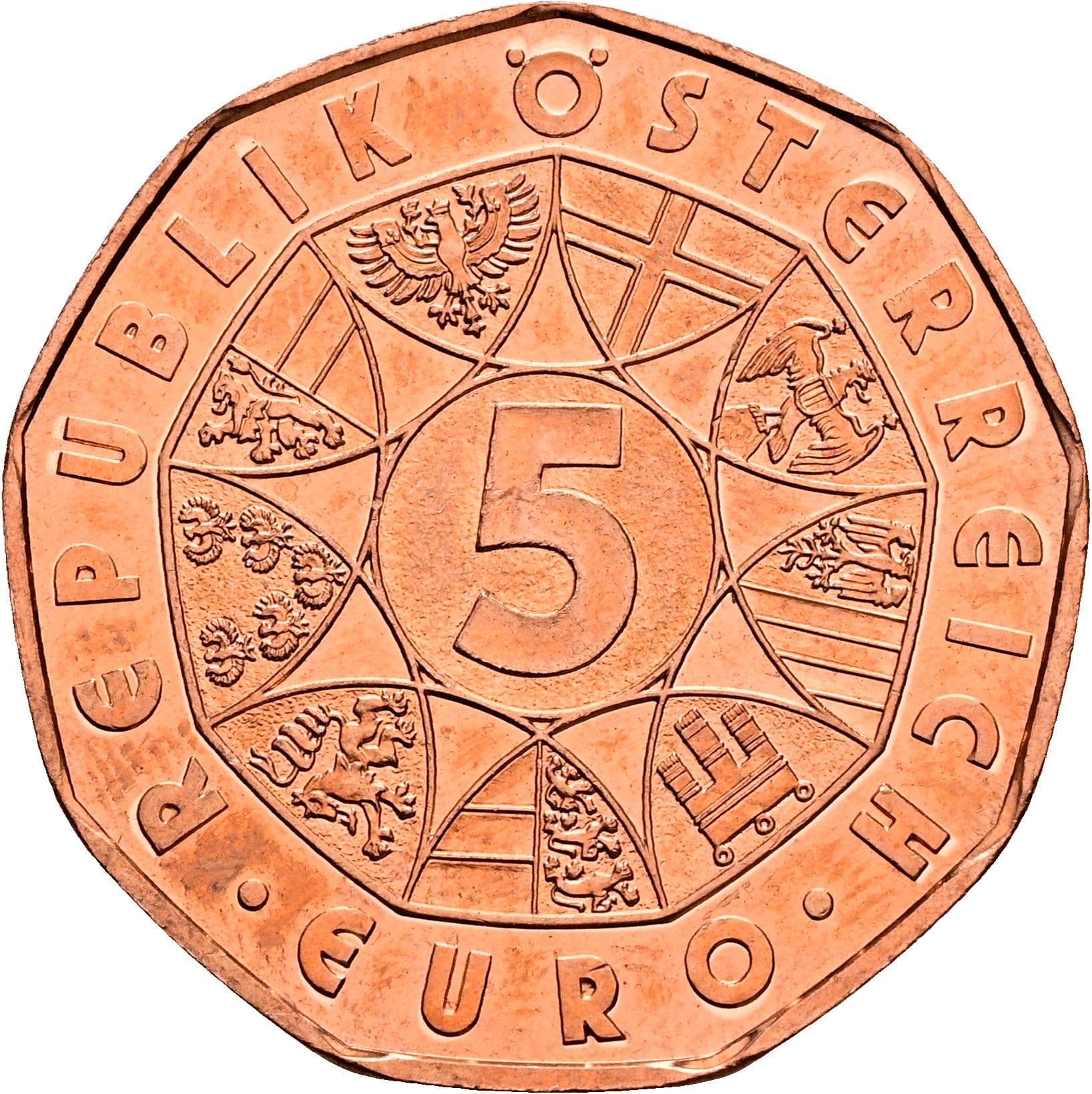 5 Euro 2014 – Vorderseite