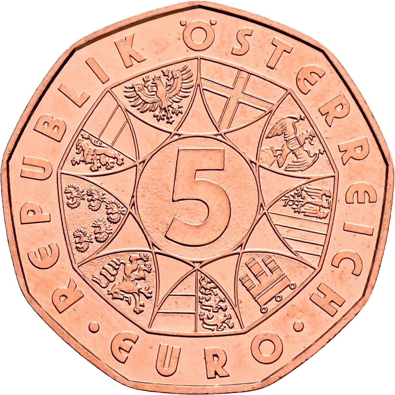 5 Euro 2016 – Vorderseite