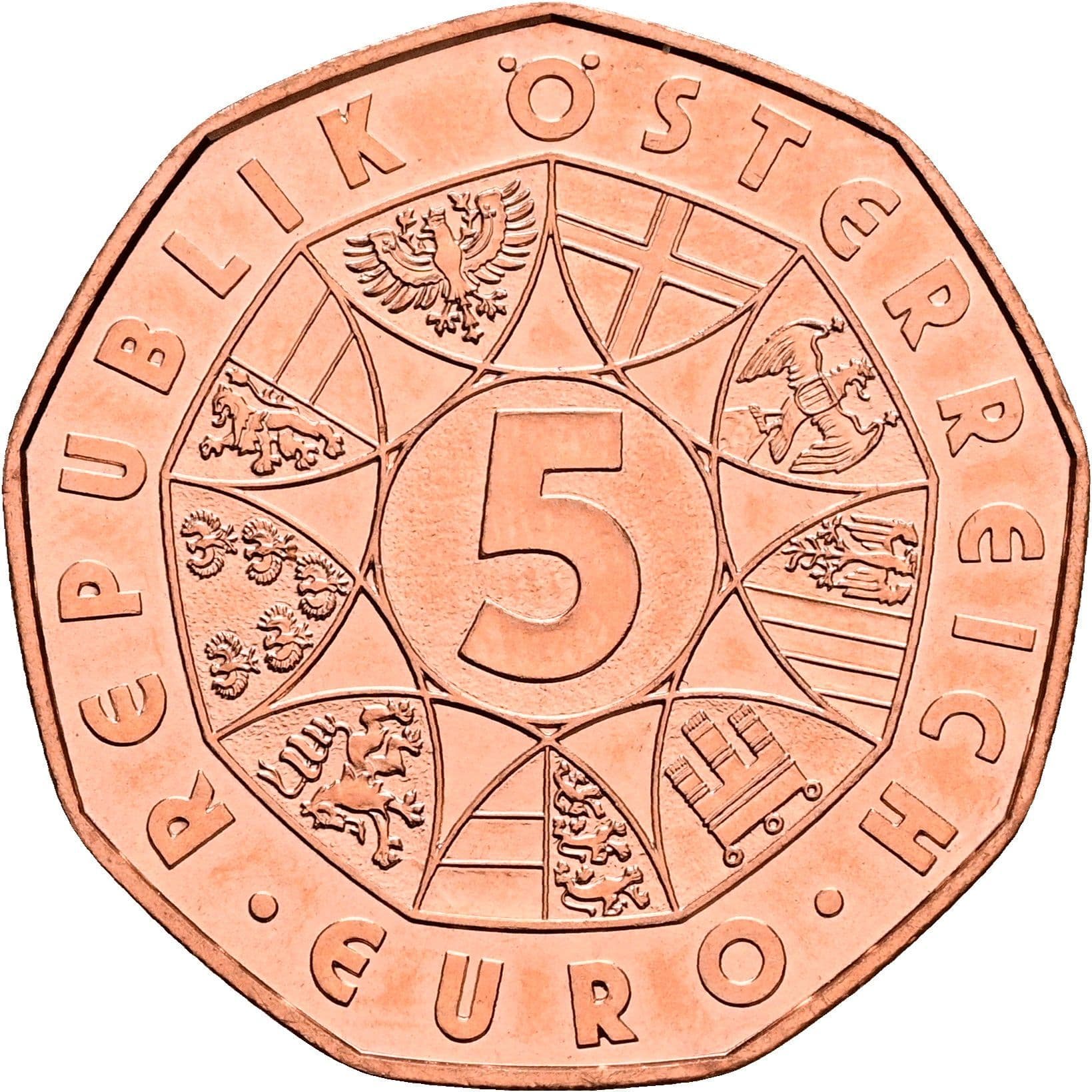 5 Euro 2016 – Vorderseite