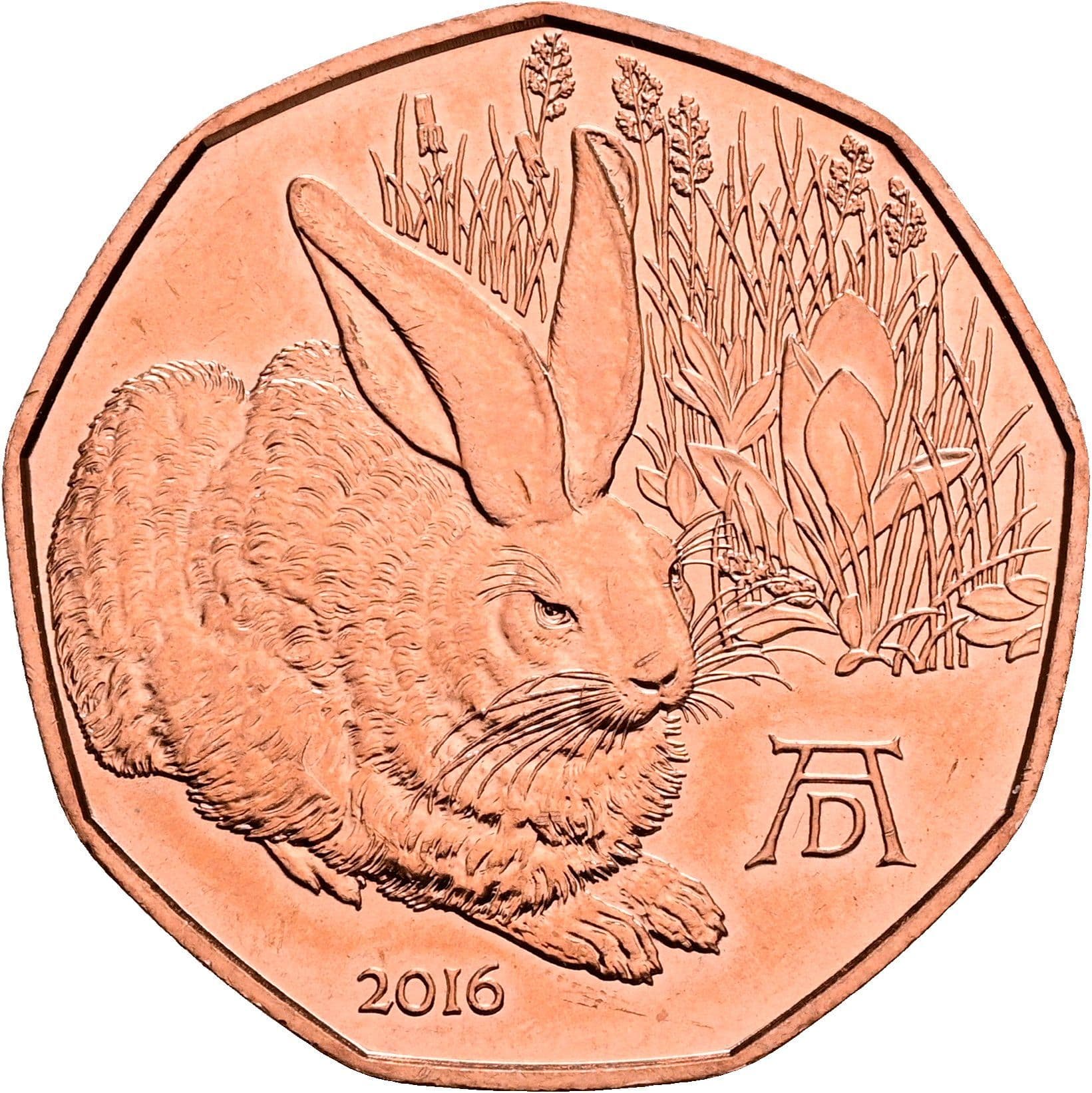 5 Euro 2016 – Rückseite