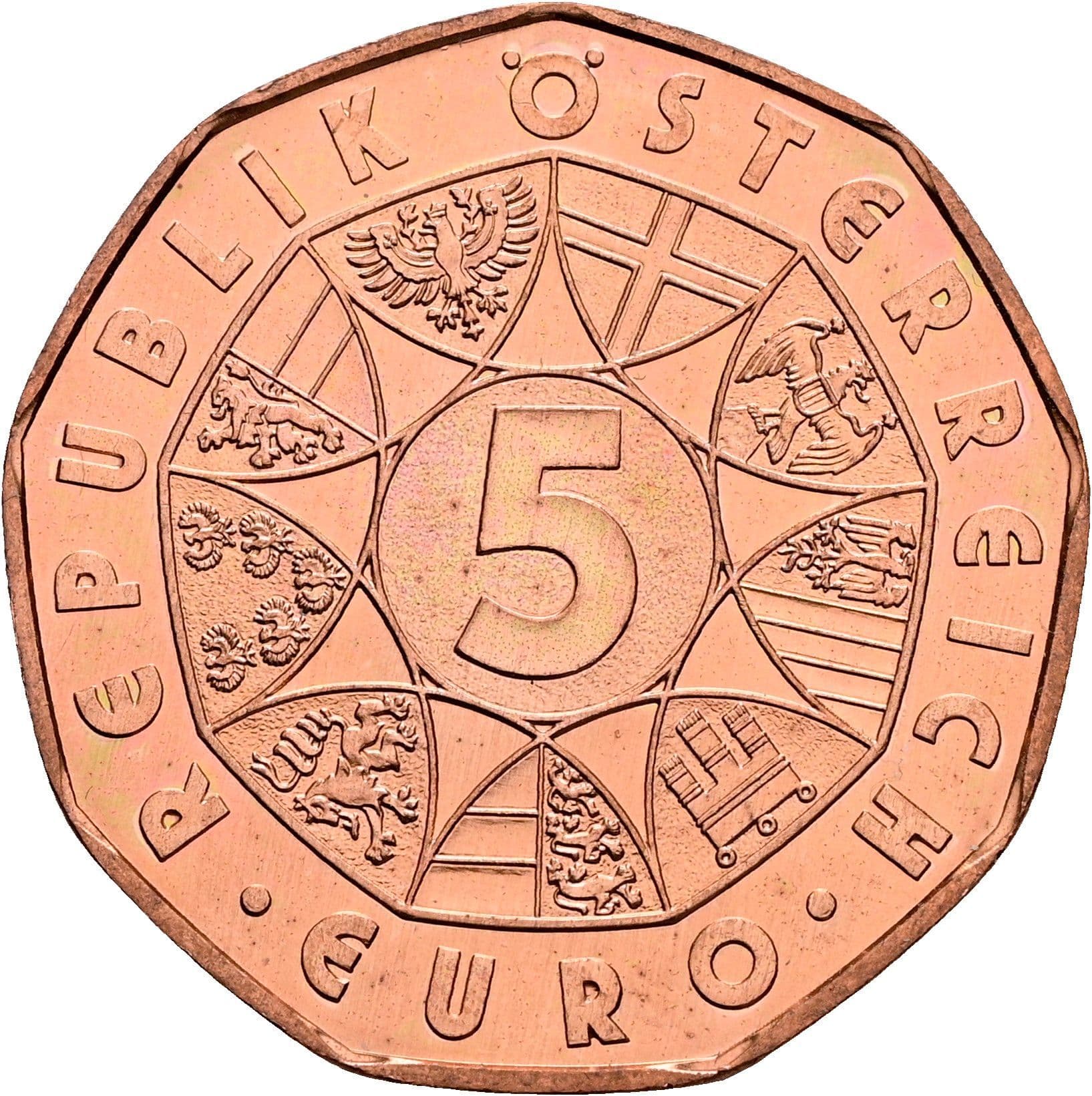 5 Euro 2014 – Vorderseite