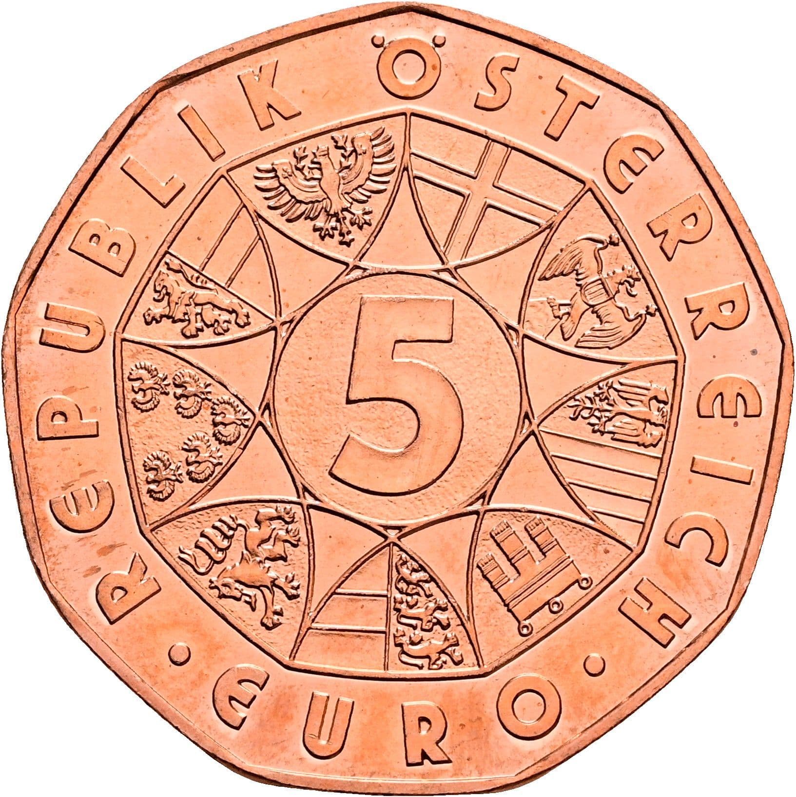 5 Euro 2014 – Vorderseite