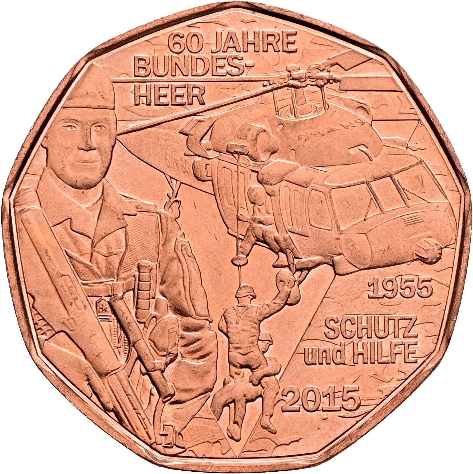 5 Euro 2015 – Rückseite