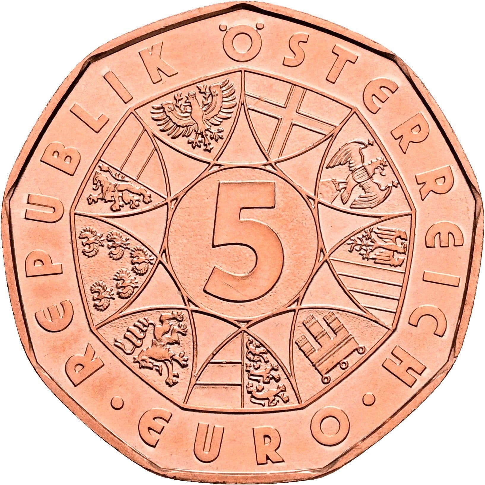 5 Euro 2015 – Vorderseite