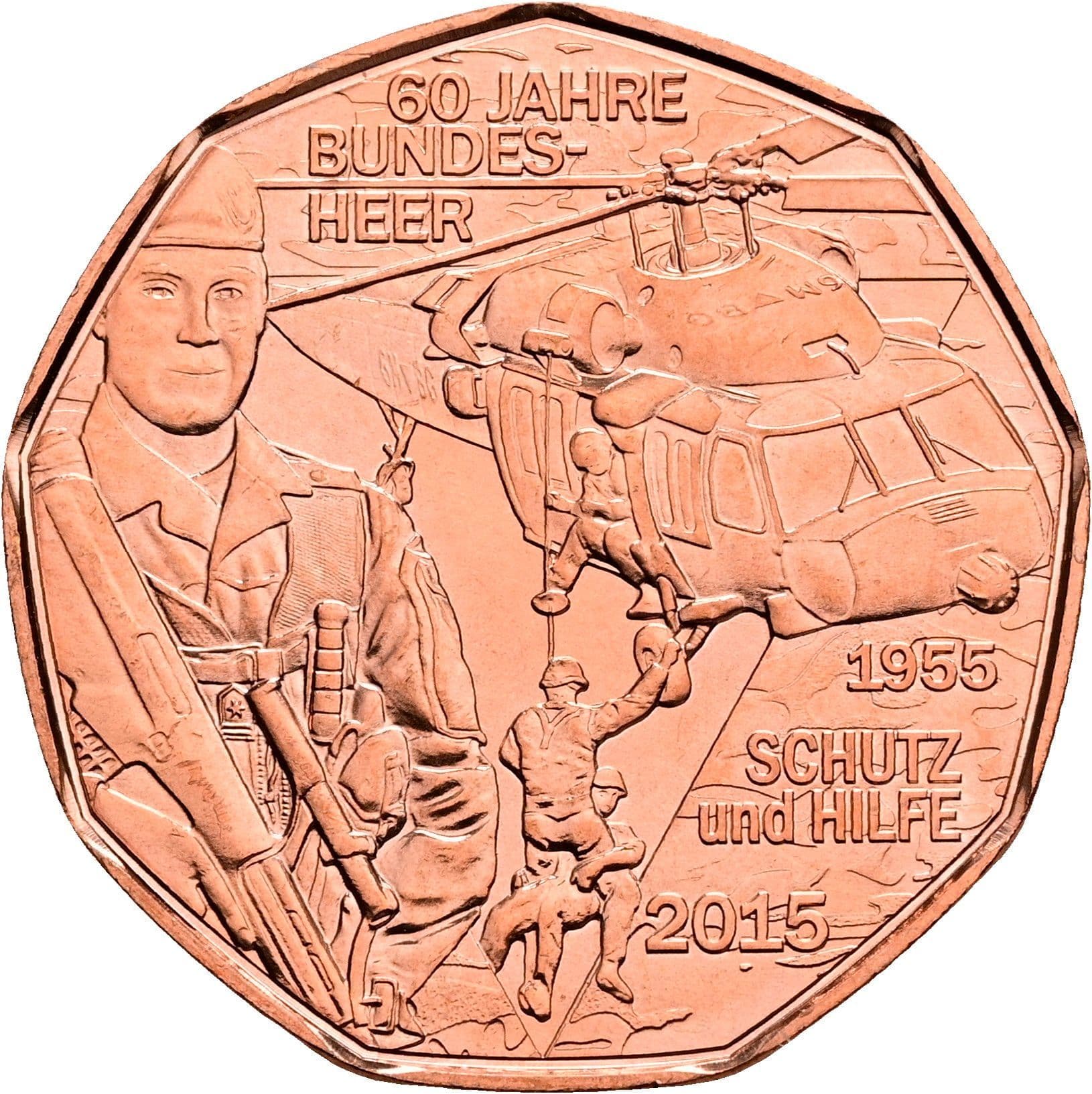 5 Euro 2015 – Rückseite