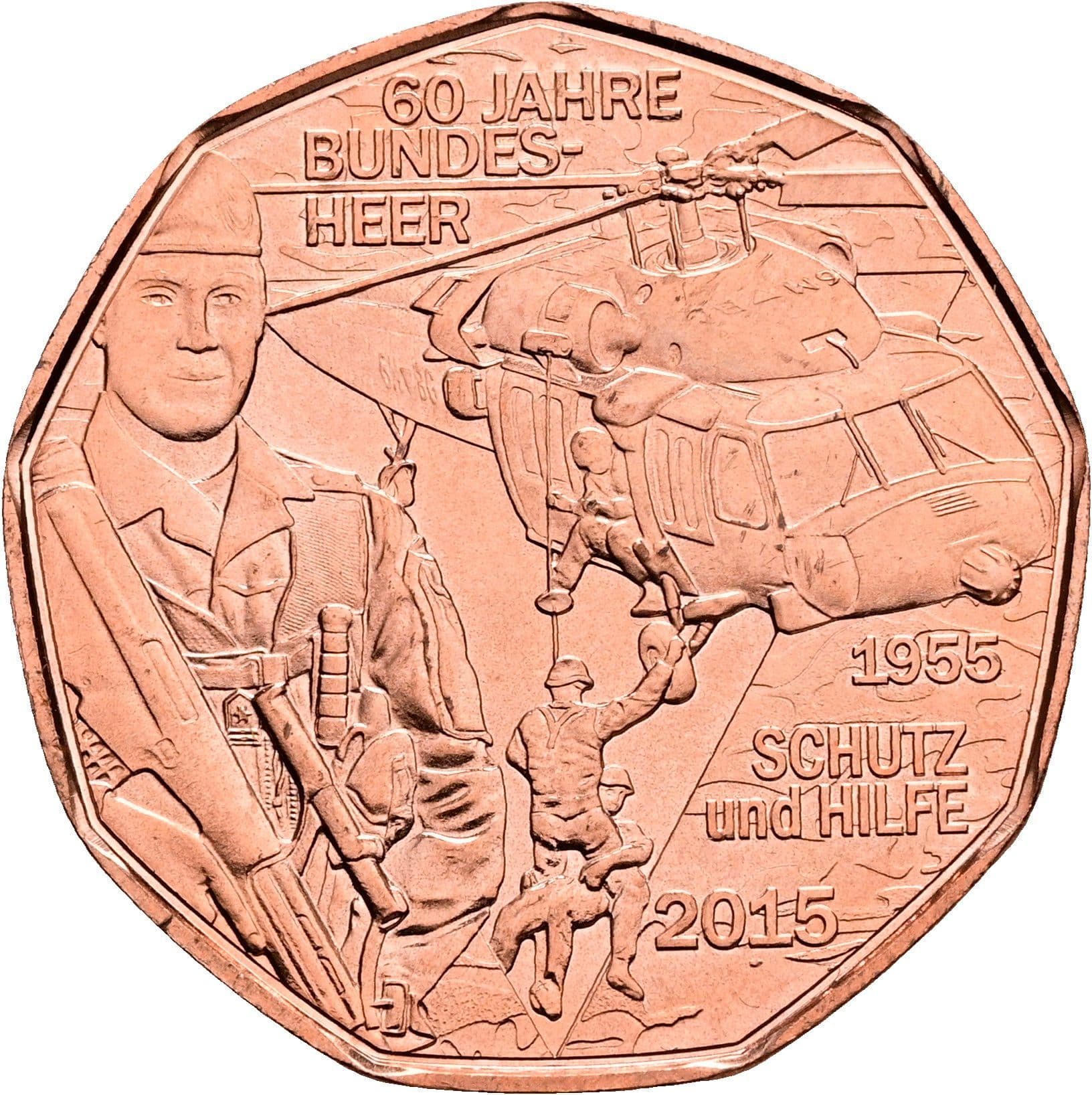 5 Euro 2015 – Rückseite