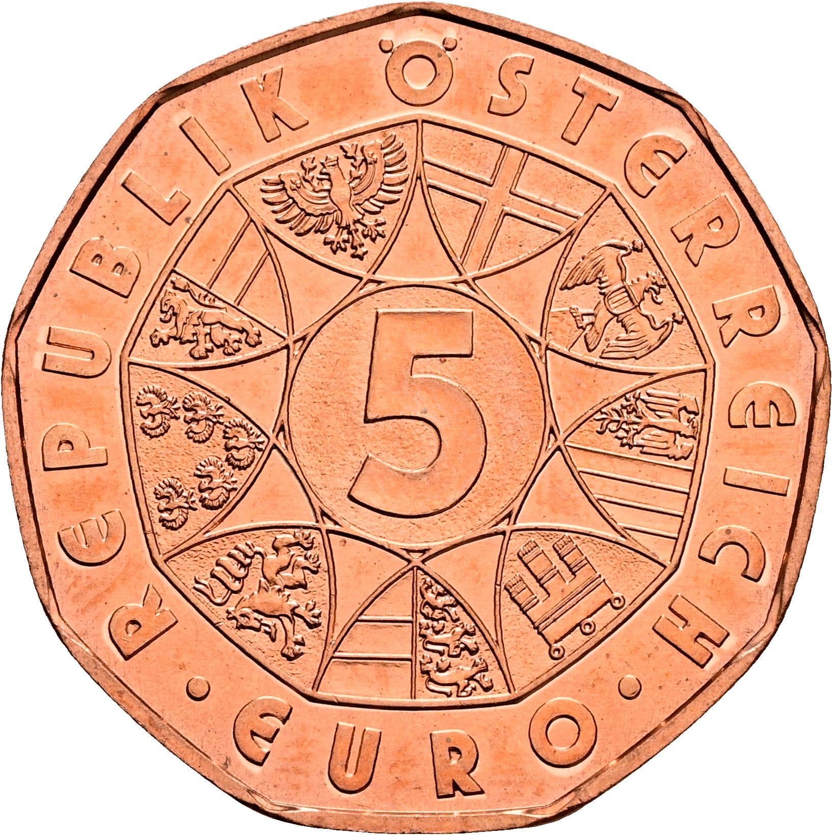 5 Euro 2014 – Vorderseite