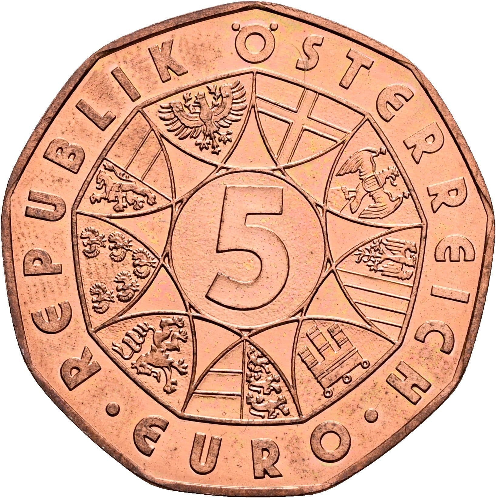 5 Euro 2014 – Vorderseite