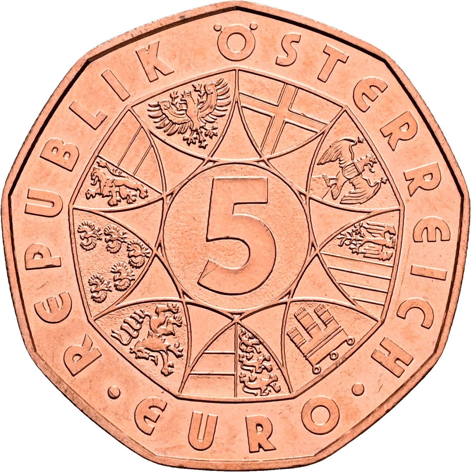 5 Euro 2016 – Vorderseite