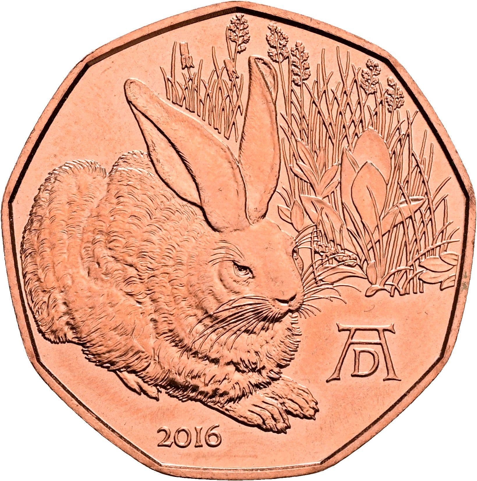 5 Euro 2016 – Rückseite