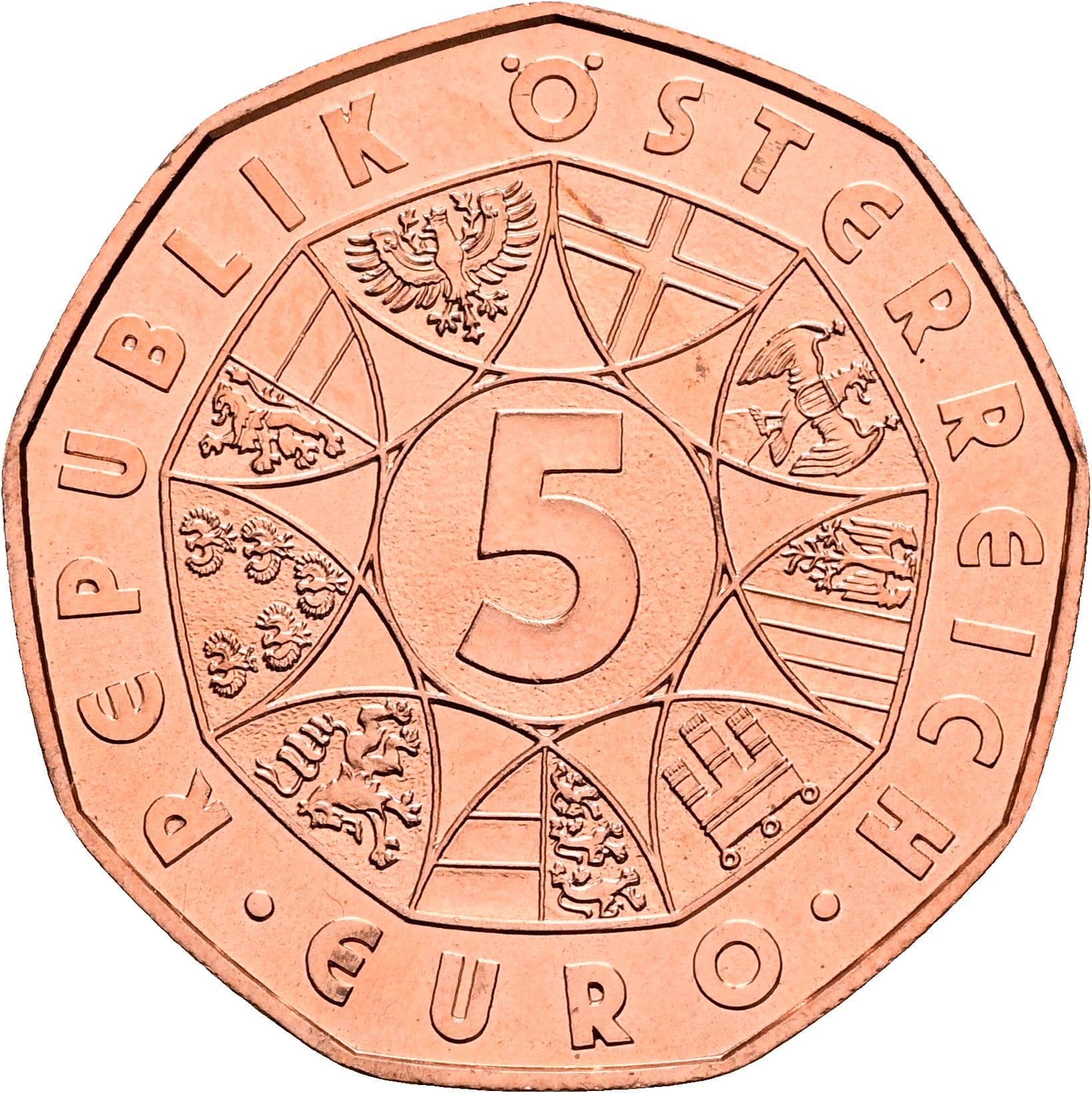 5 Euro 2016 – Vorderseite