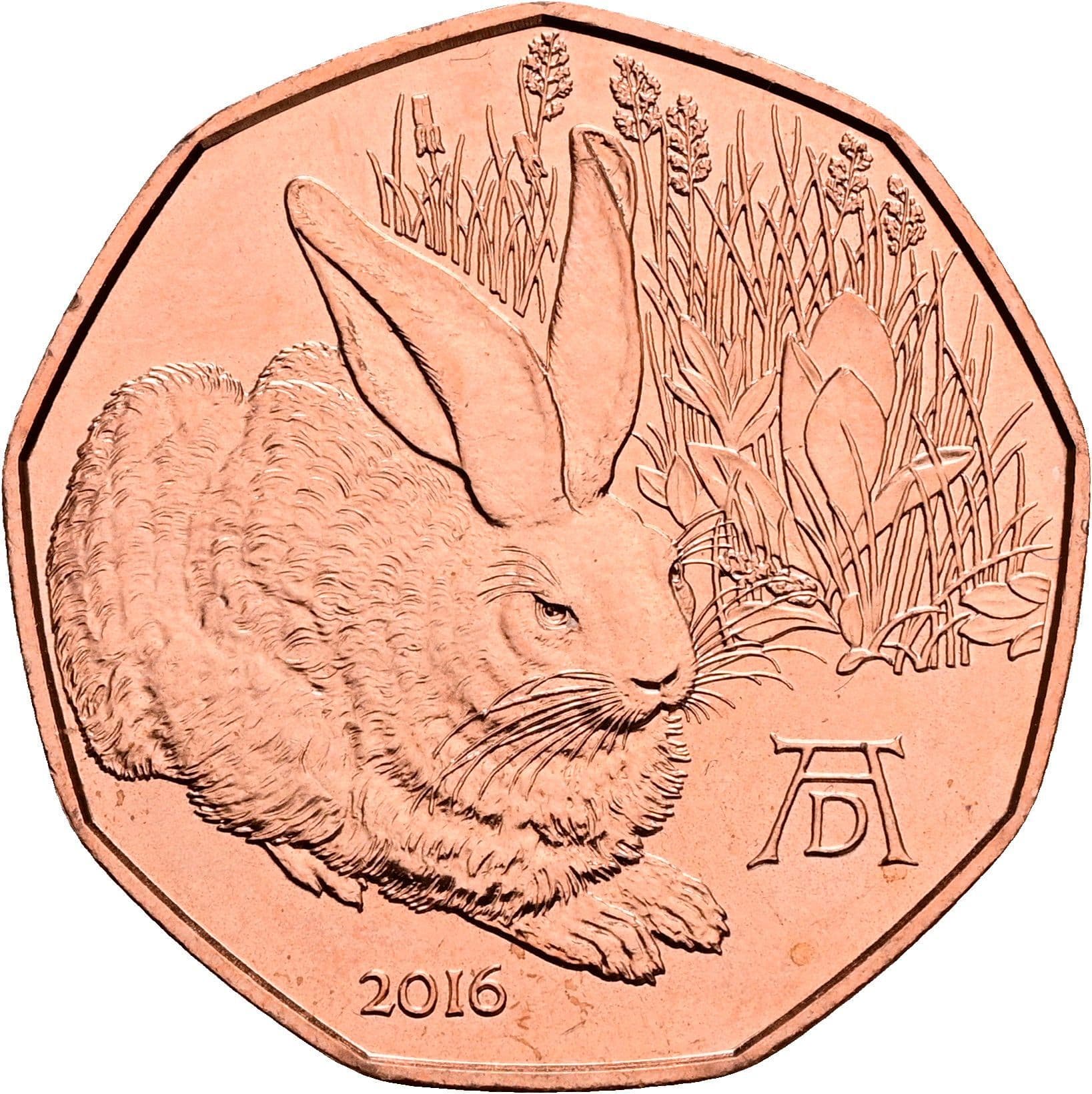5 Euro 2016 – Rückseite