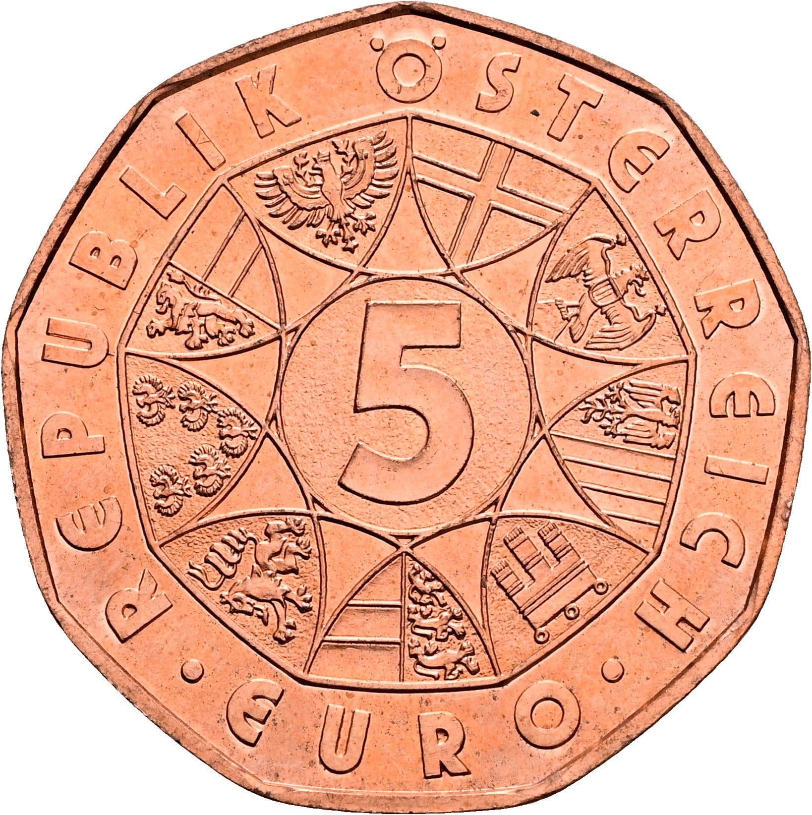 5 Euro 2014 – Vorderseite