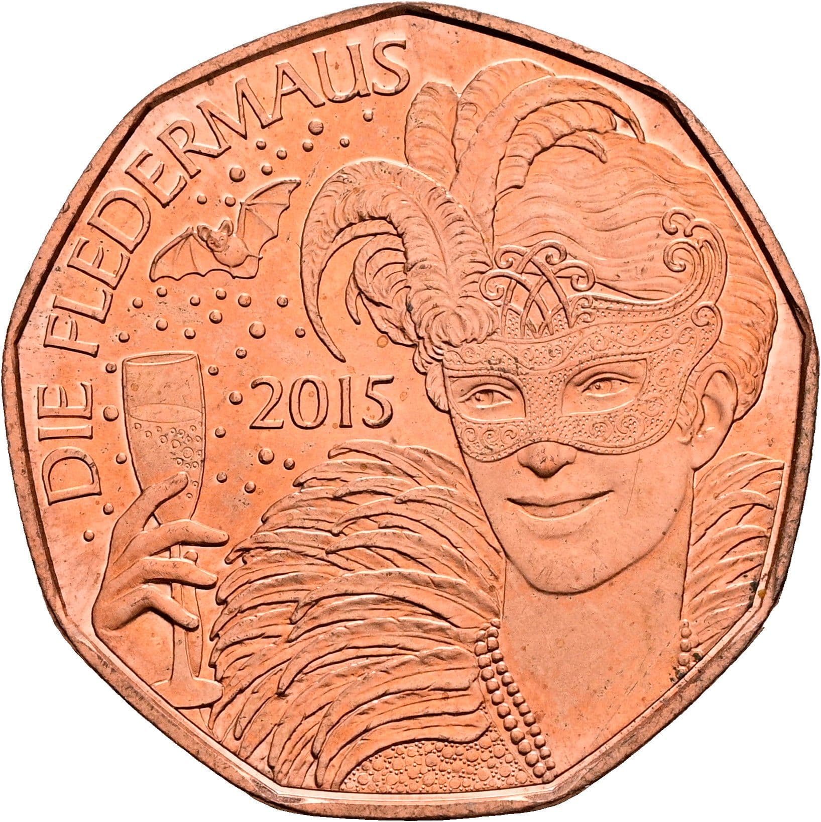 5 Euro 2014 – Rückseite