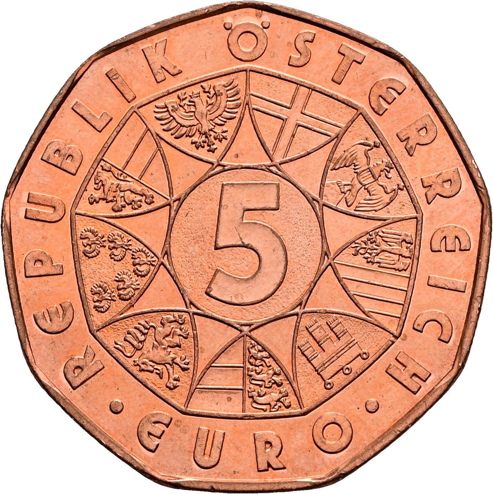 5 Euro 2014 – Vorderseite