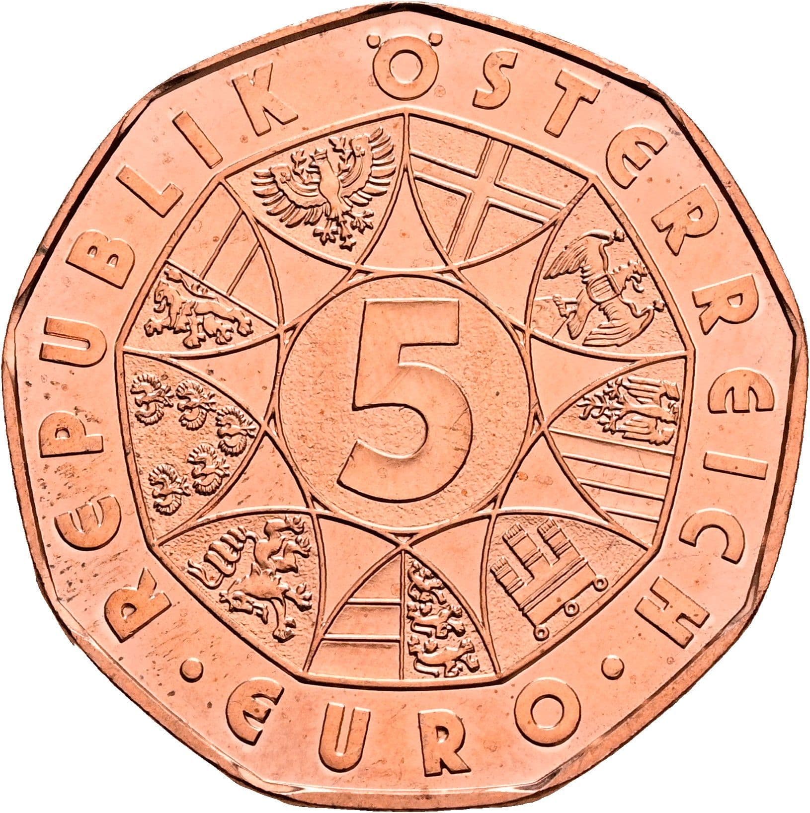 5 Euro 2014 – Vorderseite