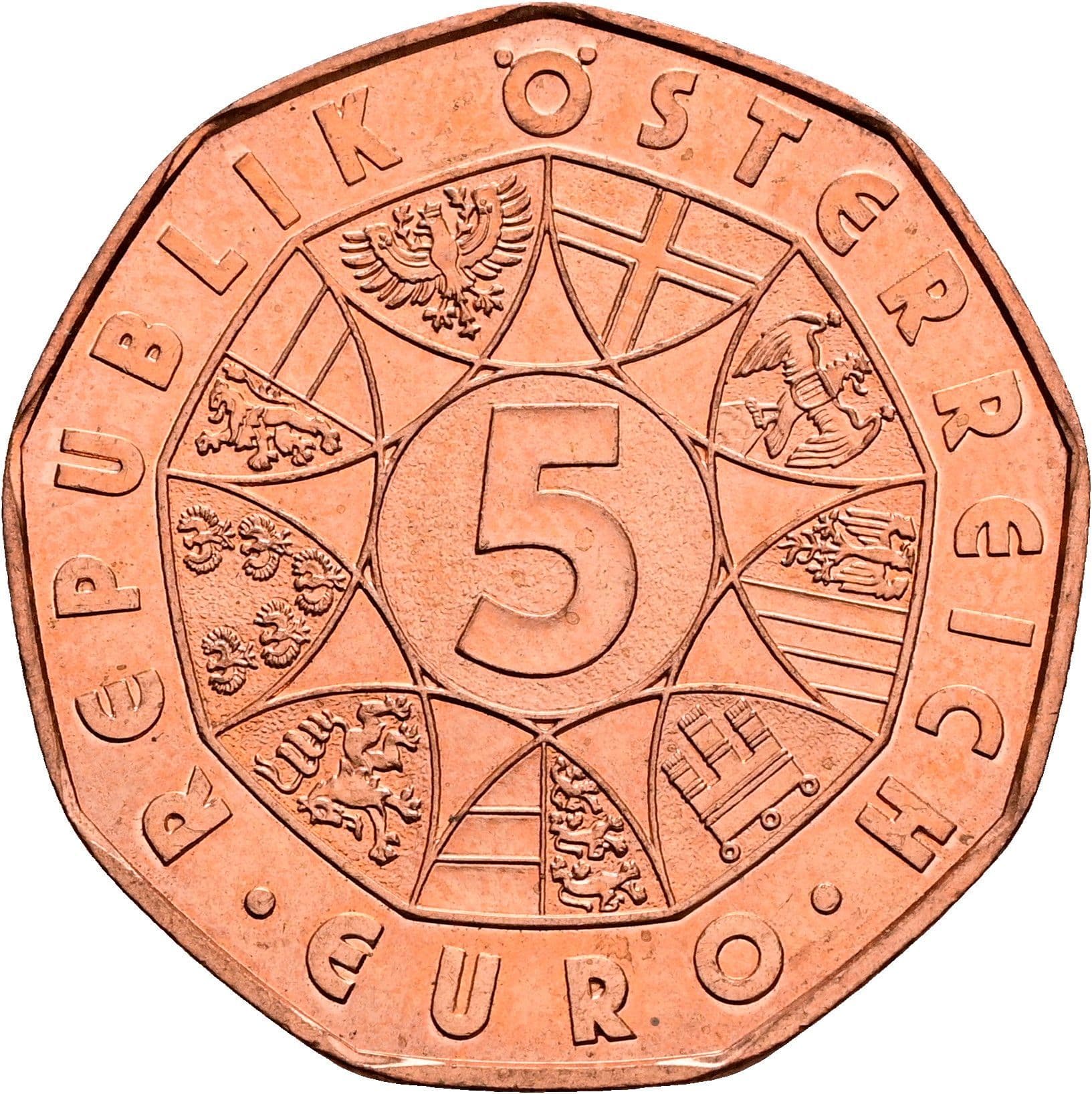 5 Euro 2014 – Vorderseite