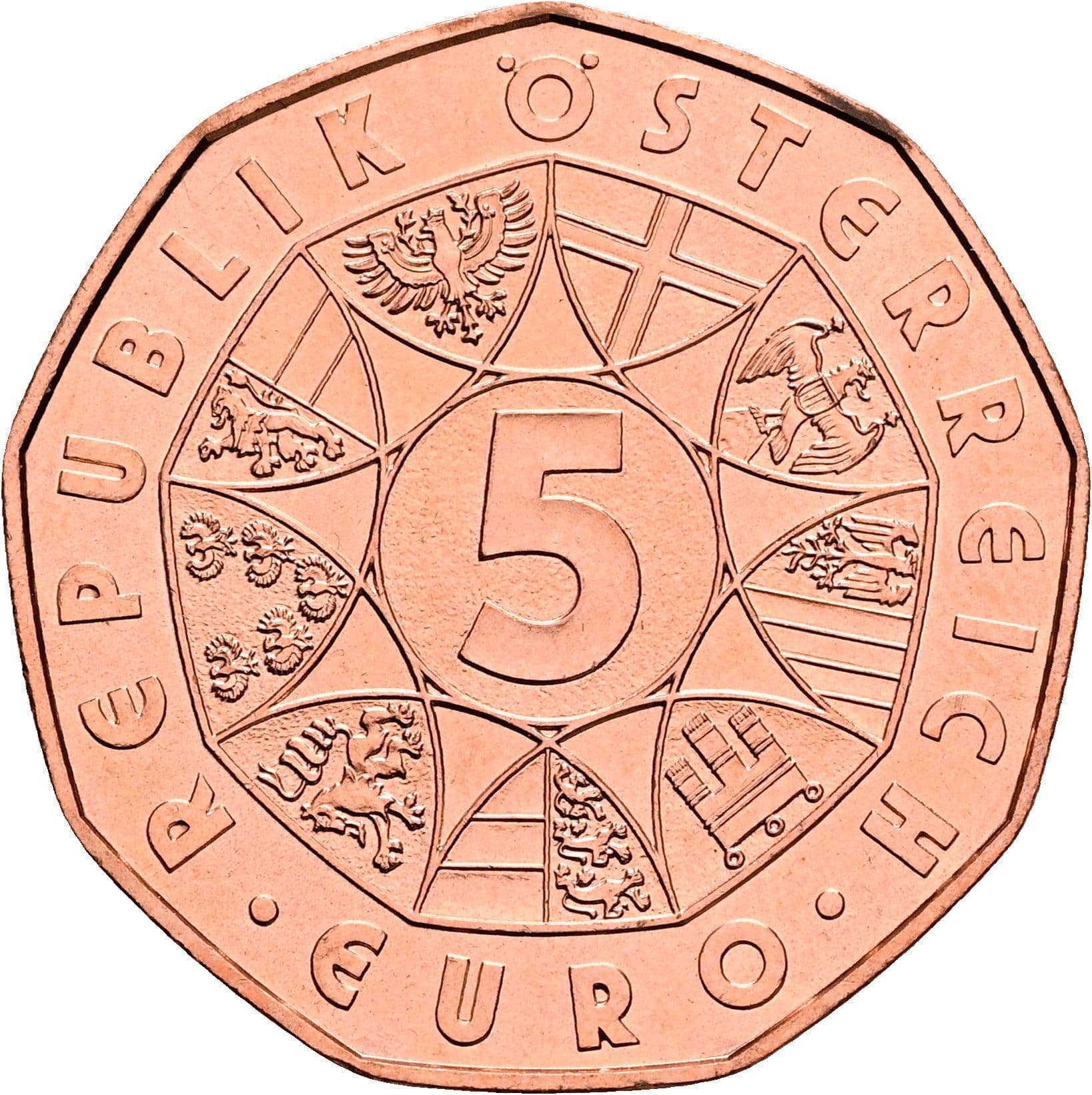 5 Euro 2016 – Vorderseite