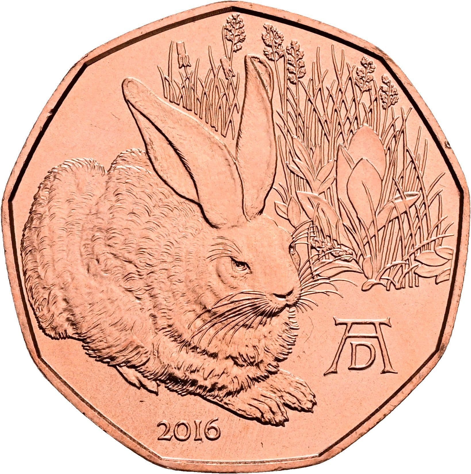 5 Euro 2016 – Rückseite