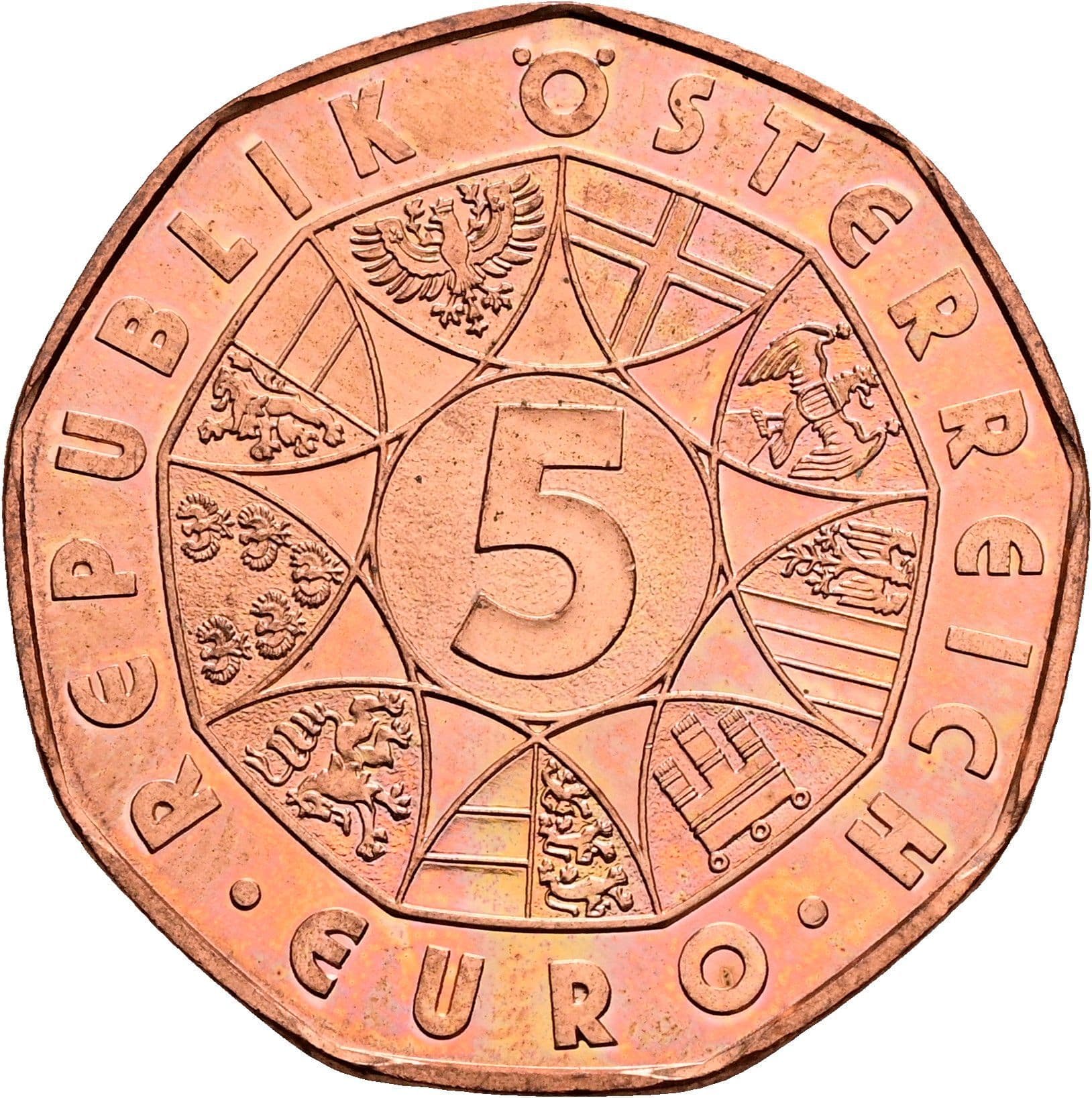 5 Euro 2014 – Vorderseite