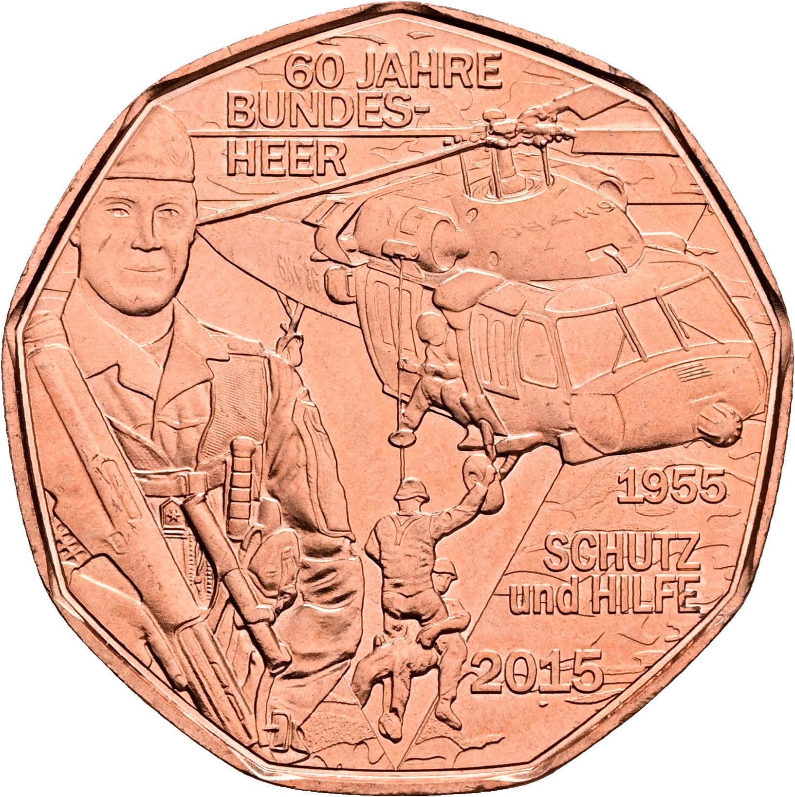 5 Euro 2015 – Rückseite