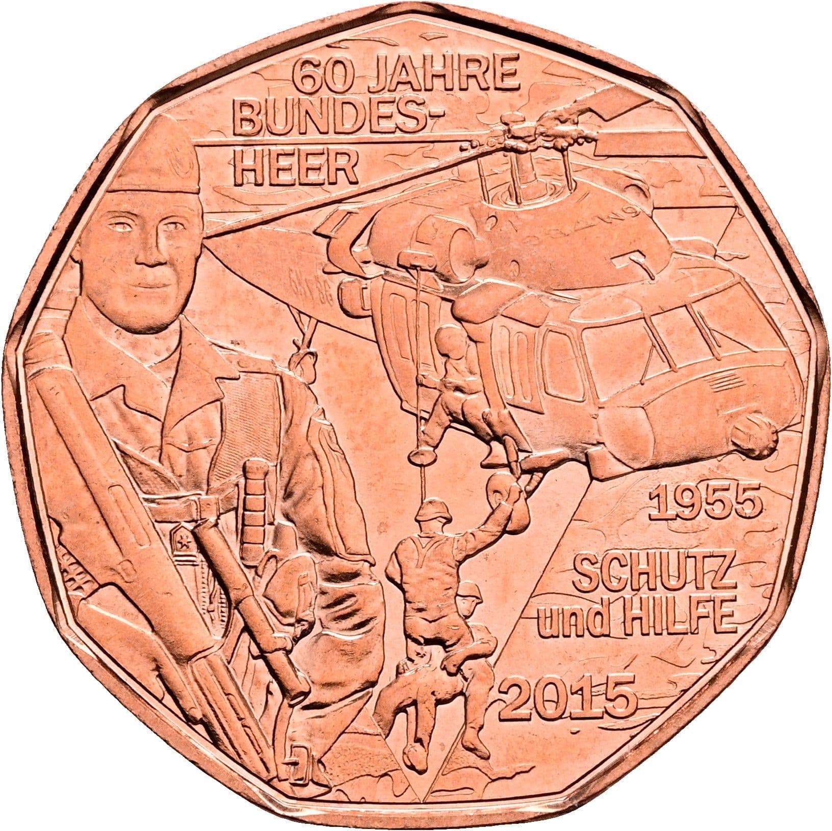 5 Euro 2015 – Rückseite