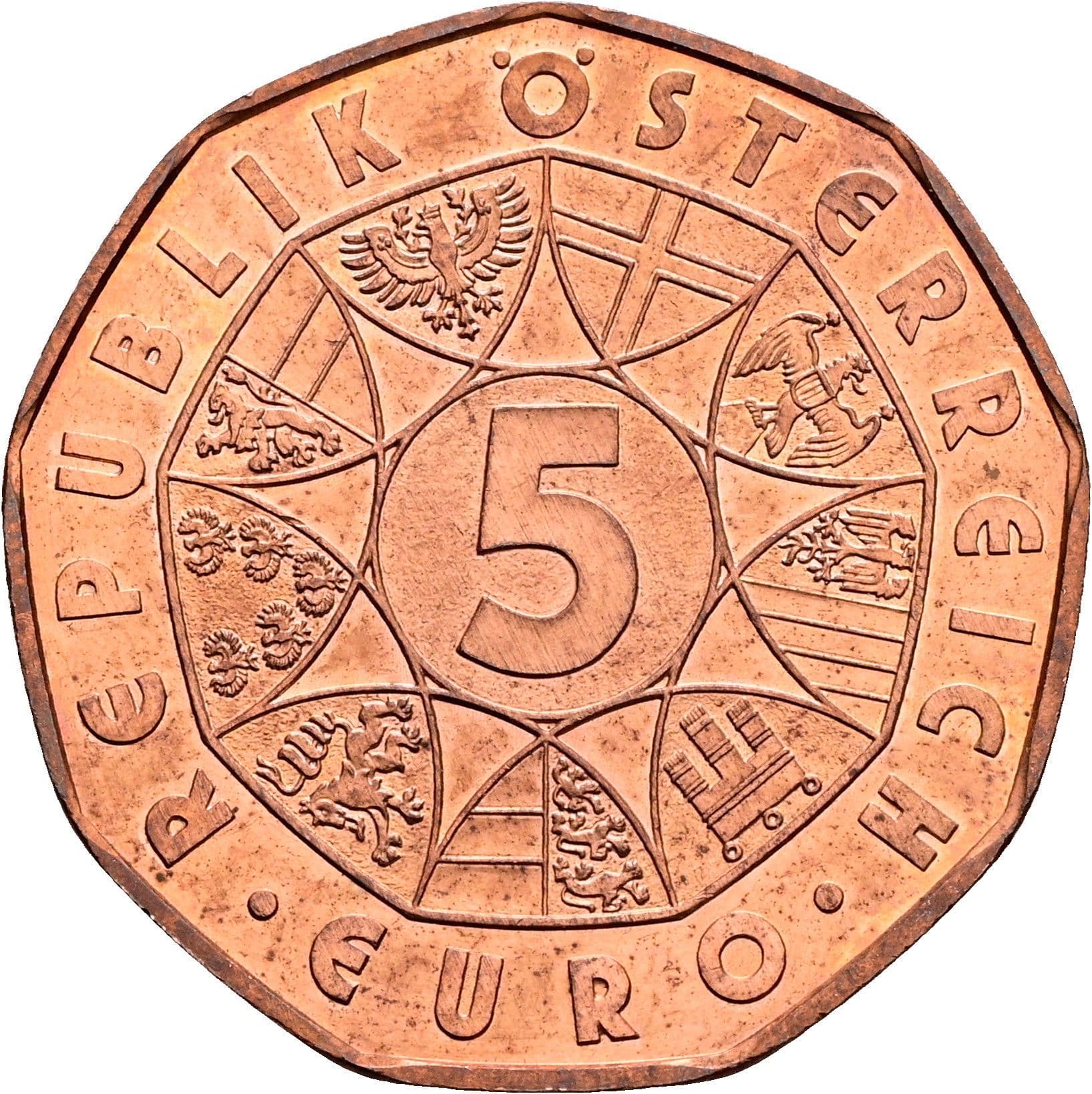 5 Euro 2014 – Vorderseite